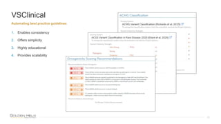 Family-Based Workflows in VarSeq and VSClinical | PPTX