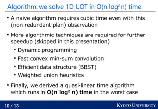 Fast Unbalanced Optimal Transport on a Tree | PPT
