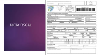NOTA FISCAL
 