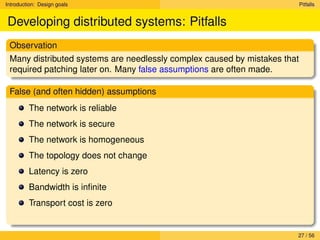 Homogenous Distributed Systems نظم موزعة Distributed systems slides.01.pdf