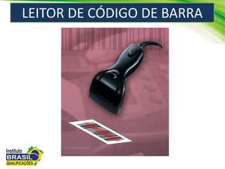 LEITOR DE CÓDIGO DE BARRA
 