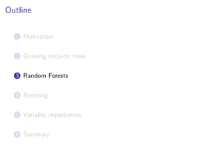 slides for machine learning with python using random forest | PDF