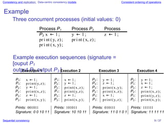 Consistency and Replication in Distributed Systems: Models and ...