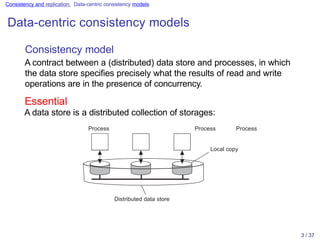 Consistency and Replication in Distributed Systems: Models and ...