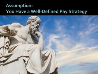 2020
Assumption:
You Have a Well-Defined Pay Strategy
 