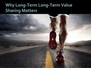1818
Why Long-Term Long-Term Value
Sharing Matters
 