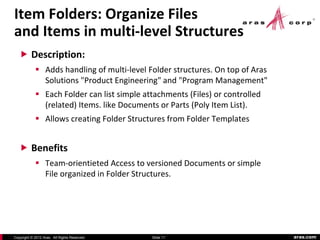 Aras PLM Software Solutions | PDF