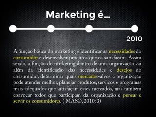 Marketing é…
2010