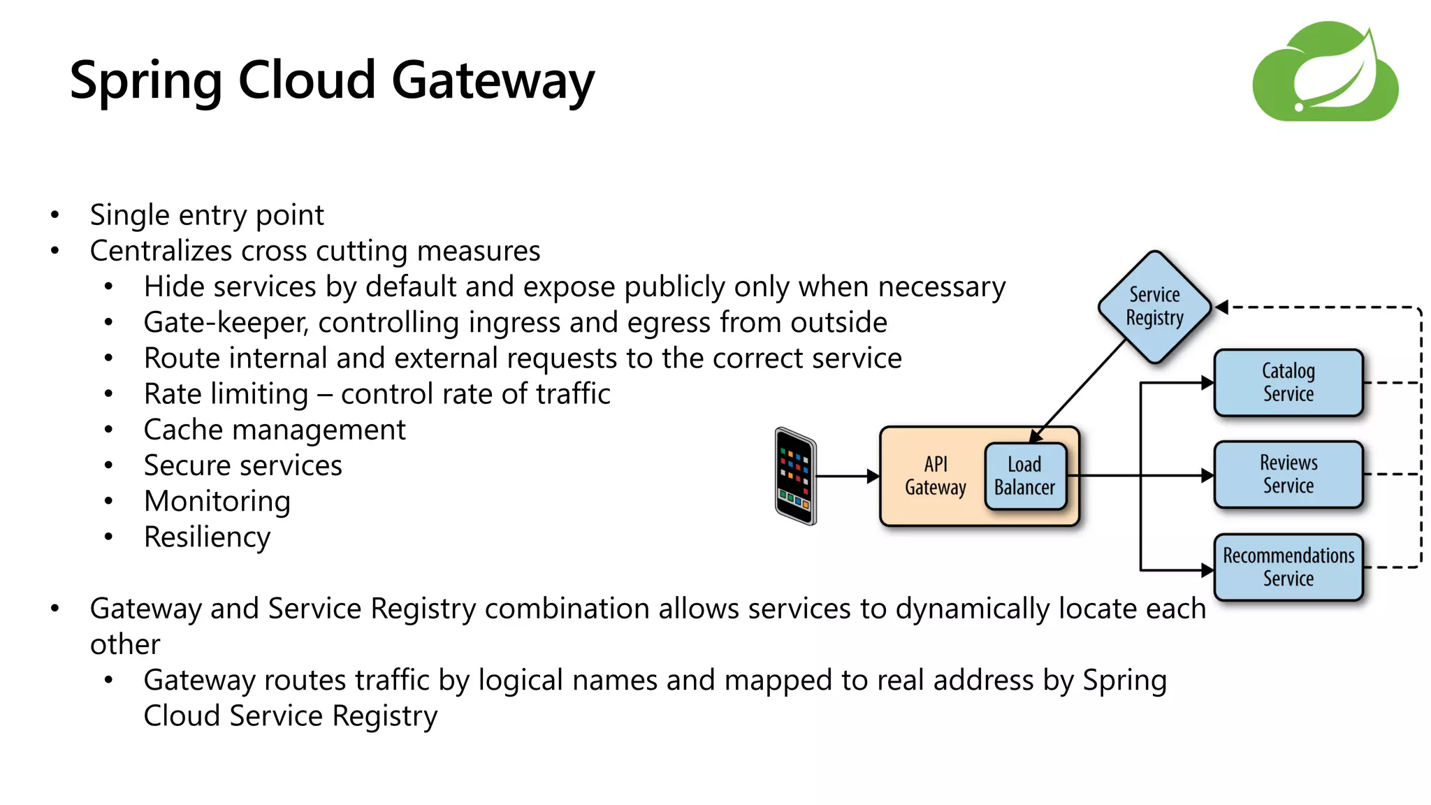 Spring Cloud Gateway
 