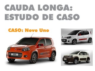 CAUDA LONGA:
ESTUDO DE CASO
CASO: Novo Uno
 