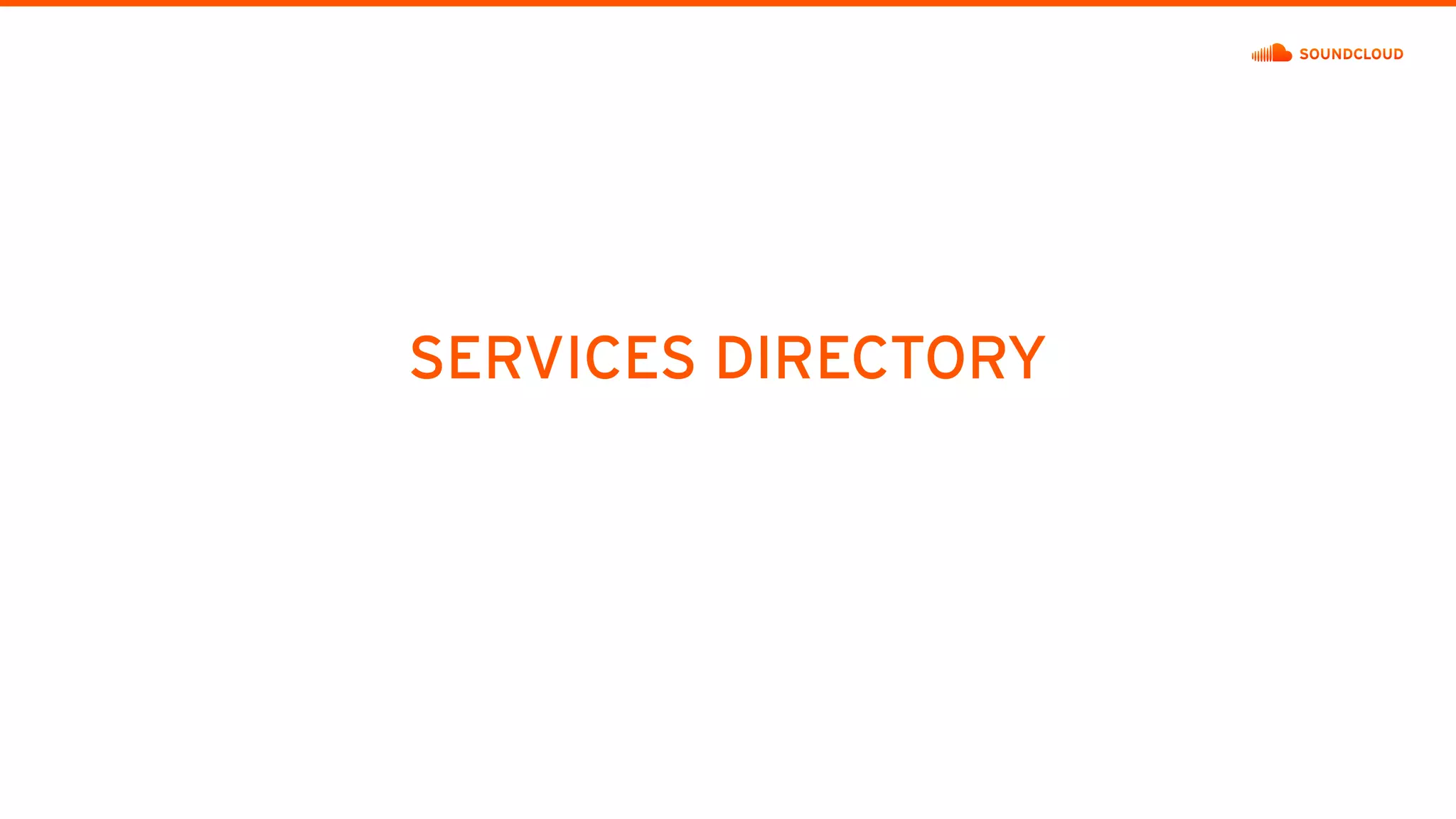 SERVICES DIRECTORY
 