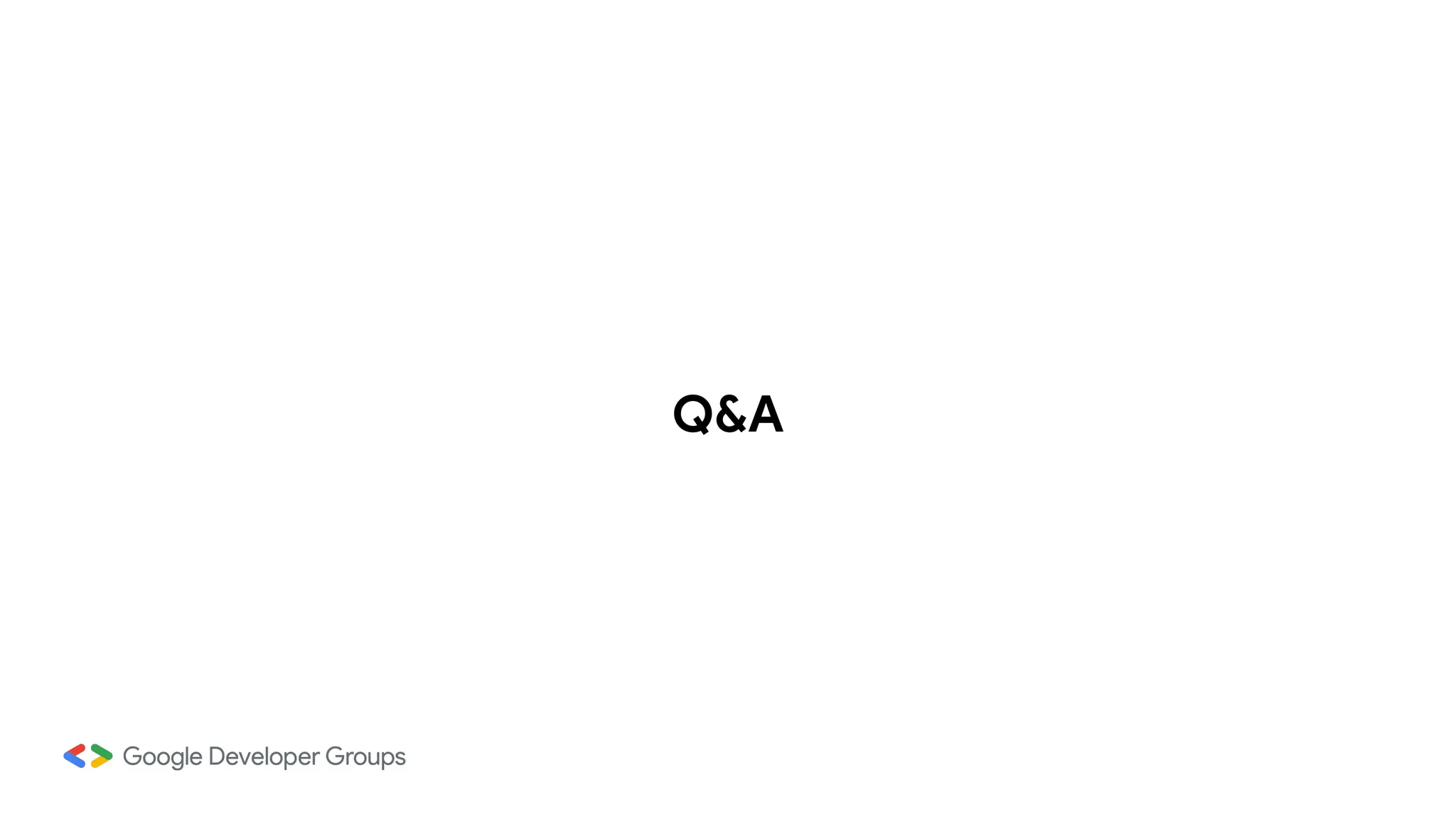 Q&A
 