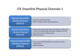 LTE Downlink Physical Channels 1




                                   24
 