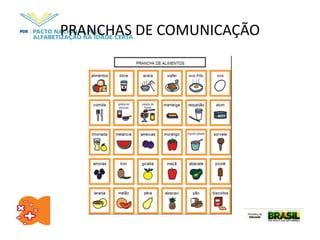 PRANCHAS DE COMUNICAÇÃO
 