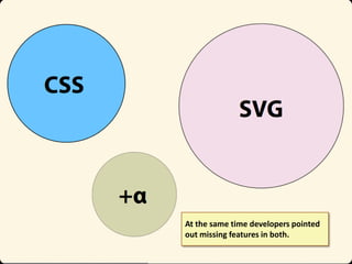 At the same time developers pointed
out missing features in both.

 