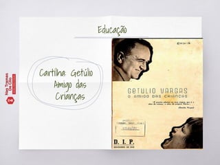 Cartilha: Getúlio
Amigo das
Crianças
Educação
 