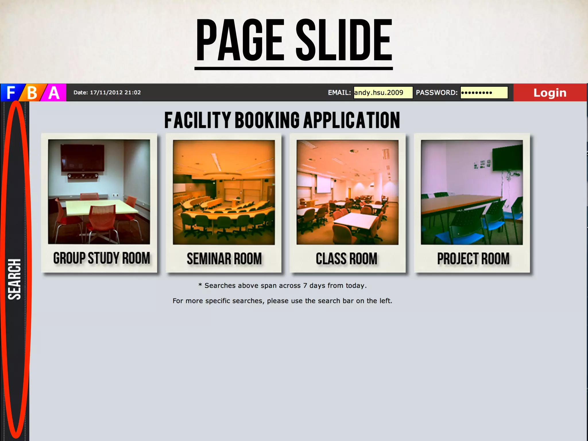PAGE SLIDE	
  
 
