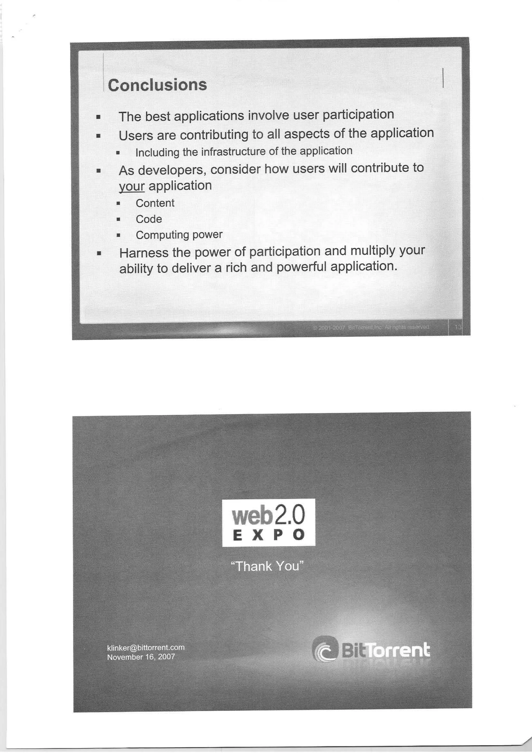 Slides from Web2Expo Tokyo (front side)