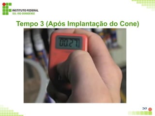 Tempo 3 (Após Implantação do Cone)
243
 