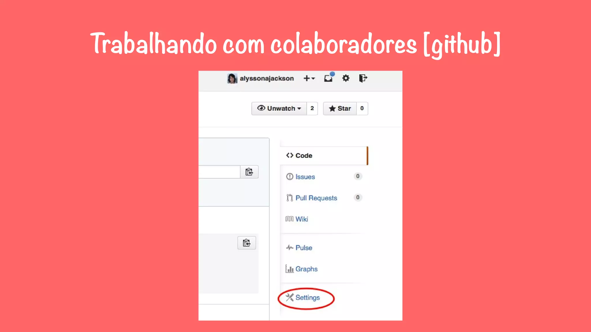 Trabalhando com colaboradores [github] 
 