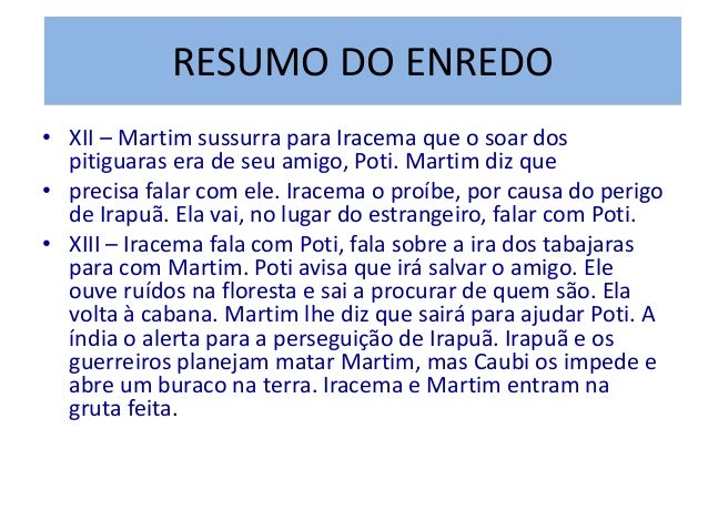 3 Exemplos Da Obra Iracema Que Coincide Com O Romantismo