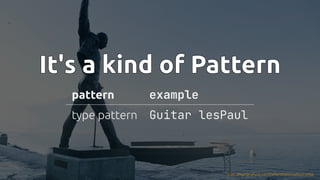 #JFall #PatternMatching @hannotify @PeterWessels
It's a kind of Pattern
It's a kind of Pattern
It's a kind of Pattern
It's a kind of Pattern
It's a kind of Pattern
pattern example
type pattern Guitar lesPaul
https://thumbs.gfycat.com/DefiantElasticGadwall.webp
 