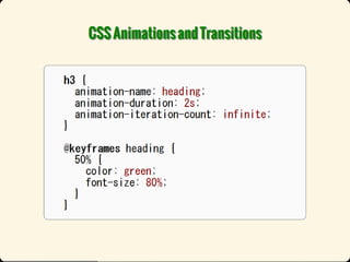Ŀʥ˥` (html5j 2013, Web Animations)