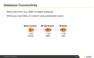 KNIME For Data Analytics Course Overview | PDF