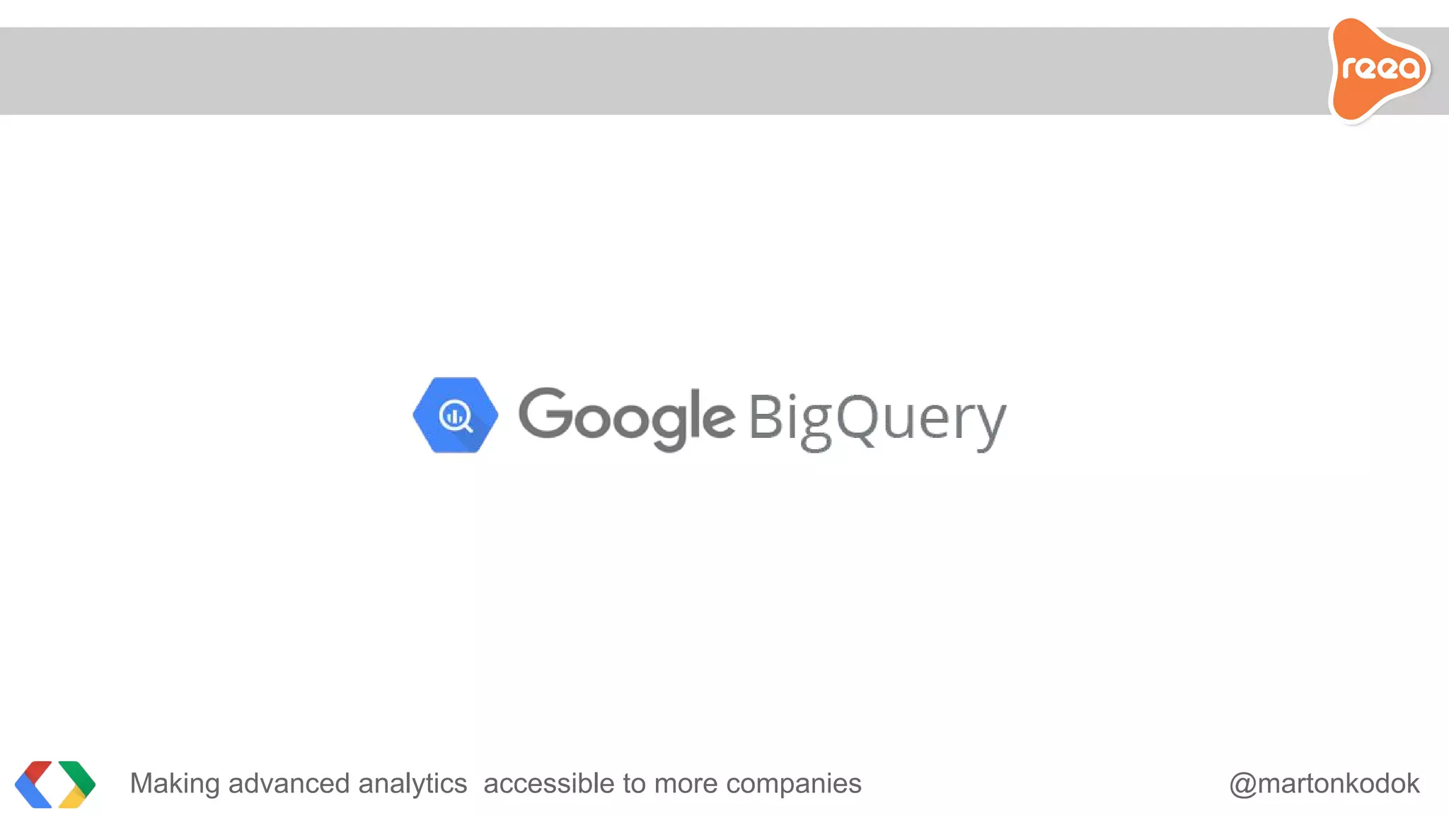 Making advanced analytics accessible to more companies @martonkodok
 