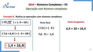 Operações com Números Complexos: Soma, Subtração, Multiplicação e ...