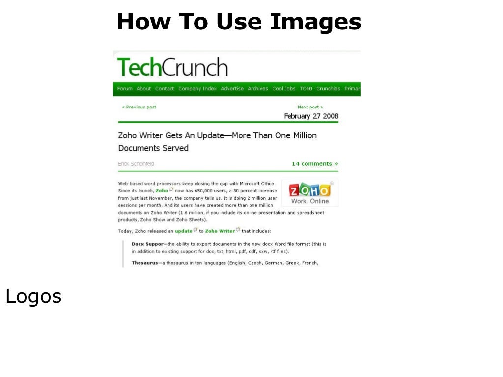 Logos How To Use Images