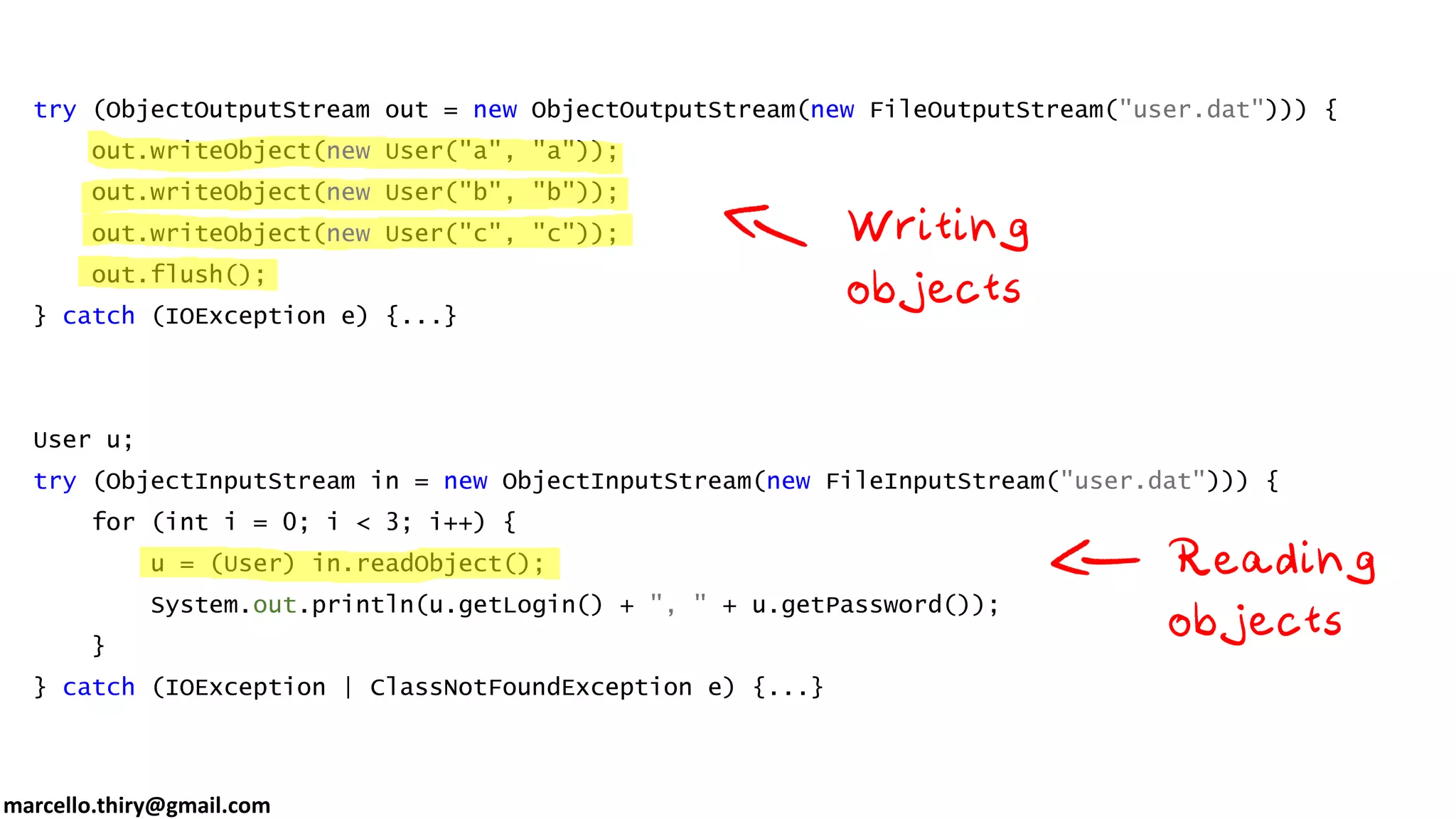 java.io - streams and files | PPT