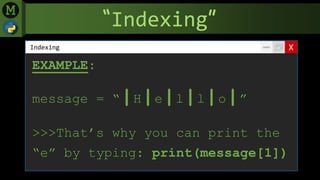 Python indexing (menard maranan) | PDF