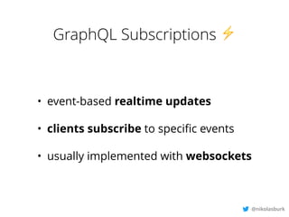 GraphQL Subscriptions | PDF
