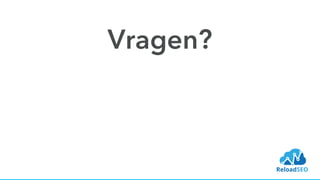 Vragen?
 