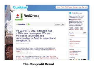 The Nonprofit Brand<br />