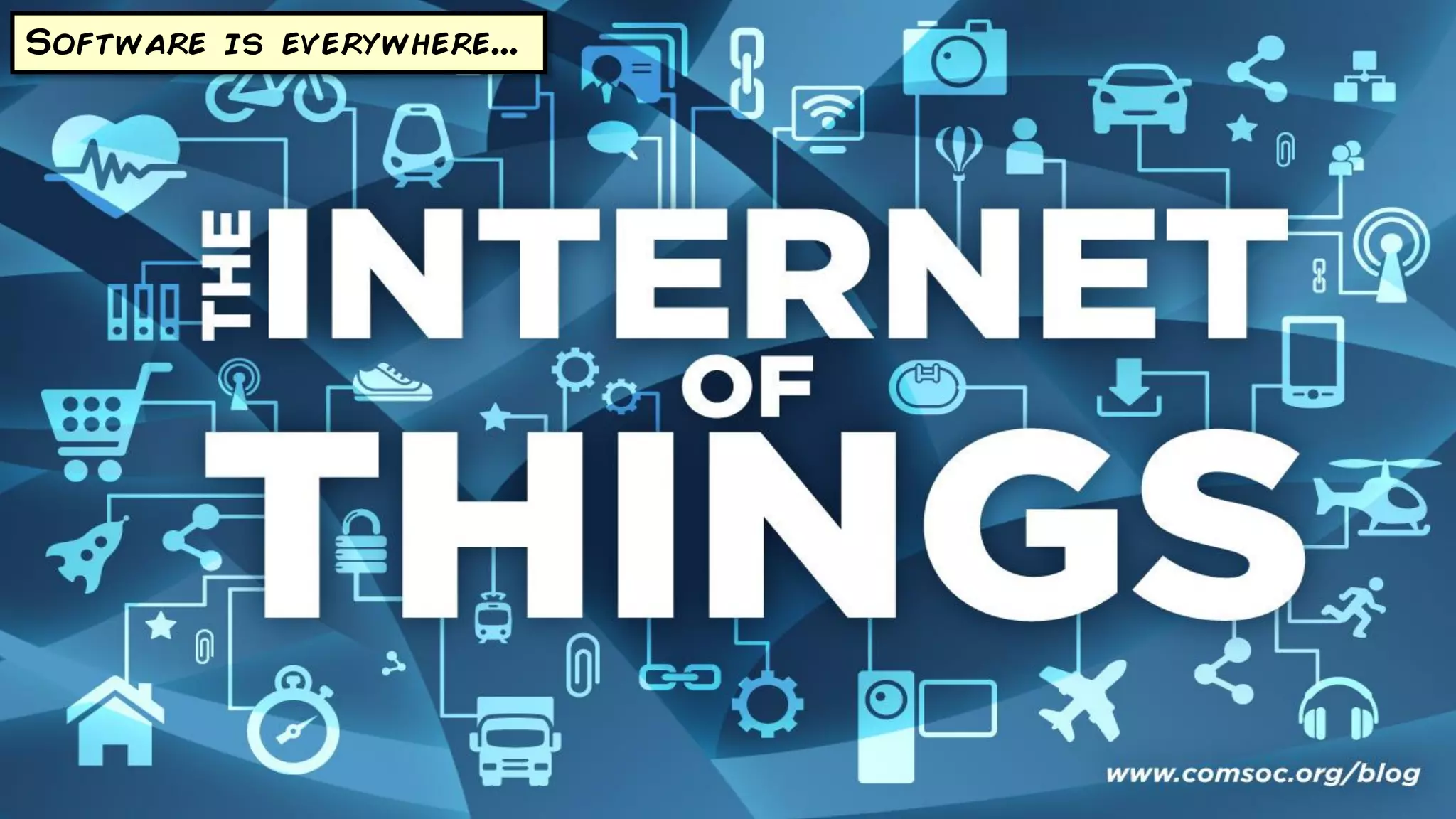 marcello.thiry@gmail.com
Software is everywhere...
 