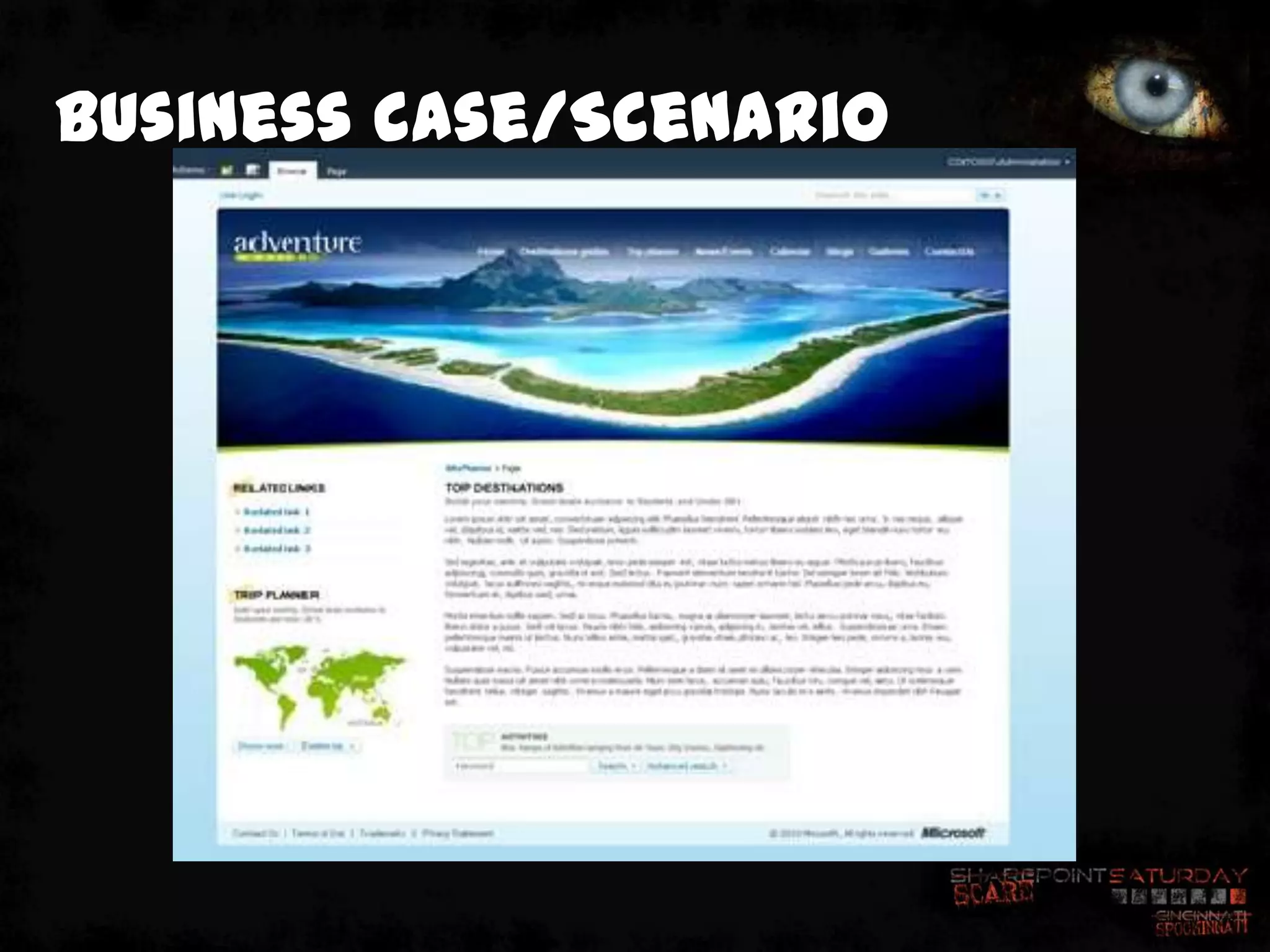 Business case/Scenario
 