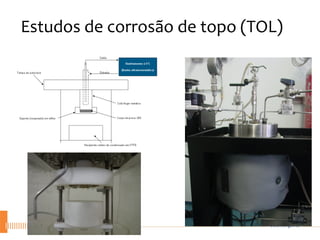 Estudos	
  de	
  corrosão	
  de	
  topo	
  (TOL)	
  
 