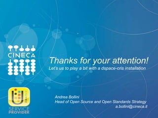 29
Courtesy of Joao Moreira
http://www.slideshare.net/DuraSpace/32415-slides-new-possibilities-developments-with-dspace-and-orcid
Now: 5/7
September: 7/7
March 24, 2015
 