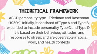Type A/B Behavioural Pattern Scale - Personality Assessment | PDF