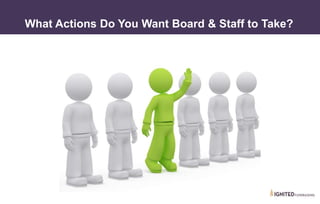 What Actions Do You Want Board & Staff to Take?
 