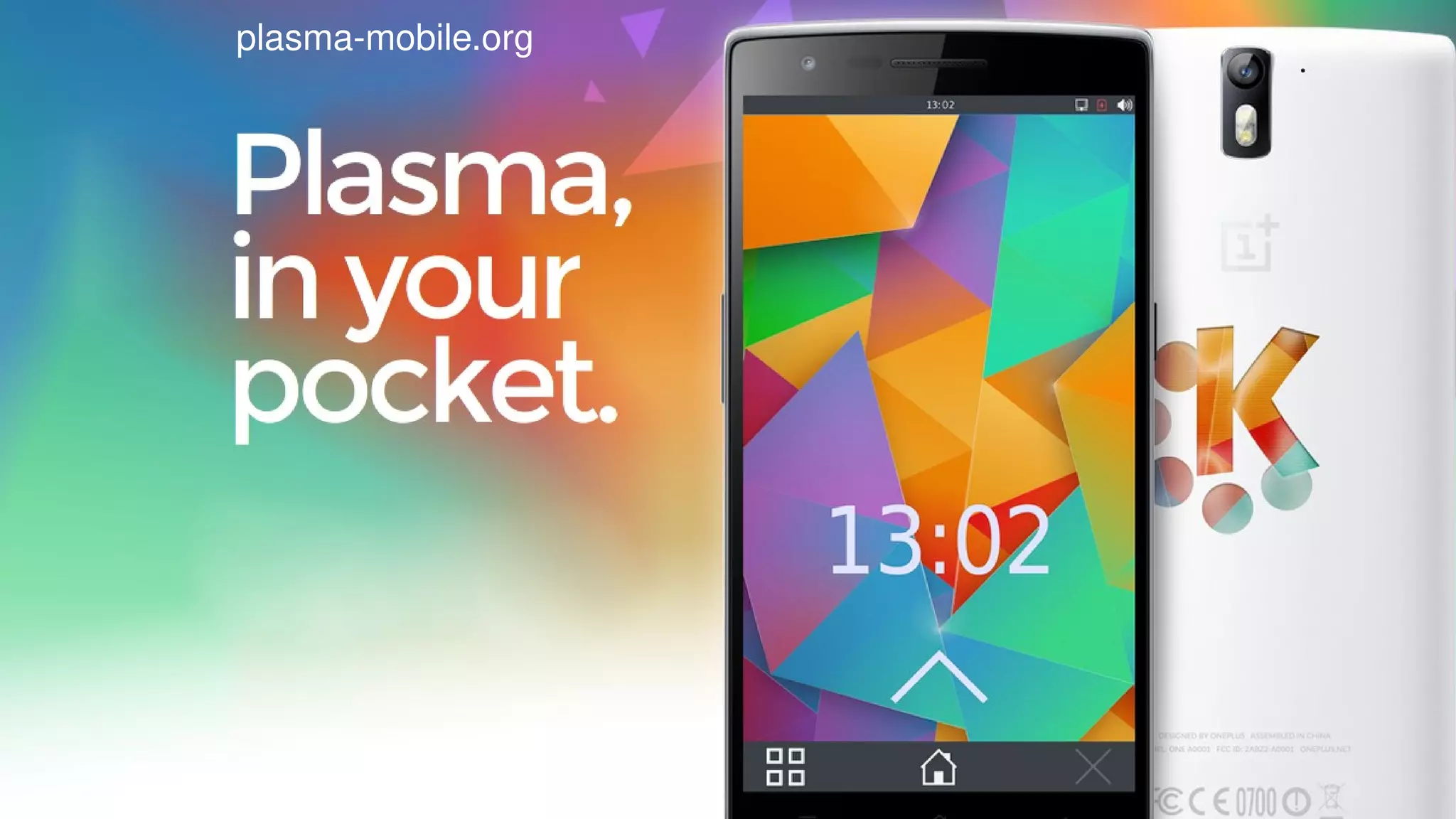 BIG CONCEPT
Bring the attention of your audience over a key
concept using icons or illustrations
plasma-mobile.org
 