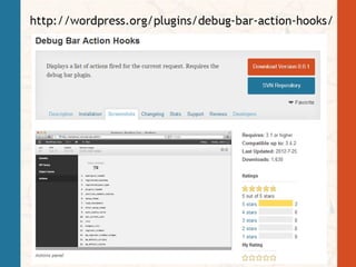 Choisir les bons Hooks dans vos Développements WordPress