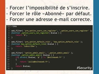 Choisir les bons Hooks dans vos Développements WordPress