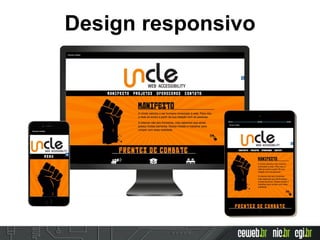 Design responsivo
 