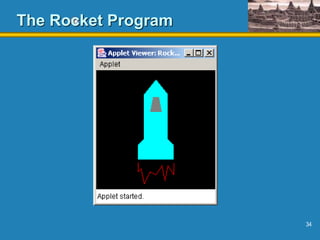 34
The Rocket Program
 