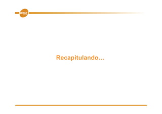 Recapitulando…
Recapitulando
 