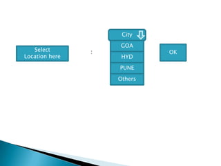 Select
Location here
:
City
GOA
HYD
PUNE
Others
OK
 