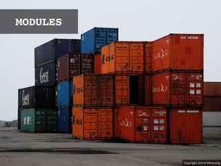 MODULES
Copyright*Astrid*Westvang
 